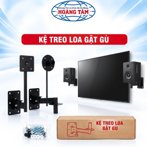 Kệ treo loa tăng đưa gật gù, xoay 360 độ