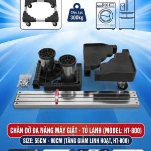 Chân Đỡ Đa Năng Máy Giặt - Tủ Lạnh Size 55cm - 80cm