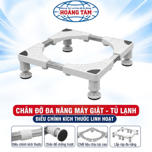 Chân Đỡ Đa Năng Máy Giặt - Tủ Lạnh Size 50cm - 63cm