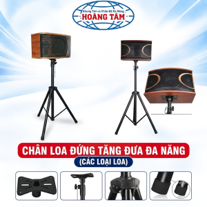Bộ 2 giá loa sân khấu 3 chân dùng được cho các loại loa trên thị trường tải trọng 30kg